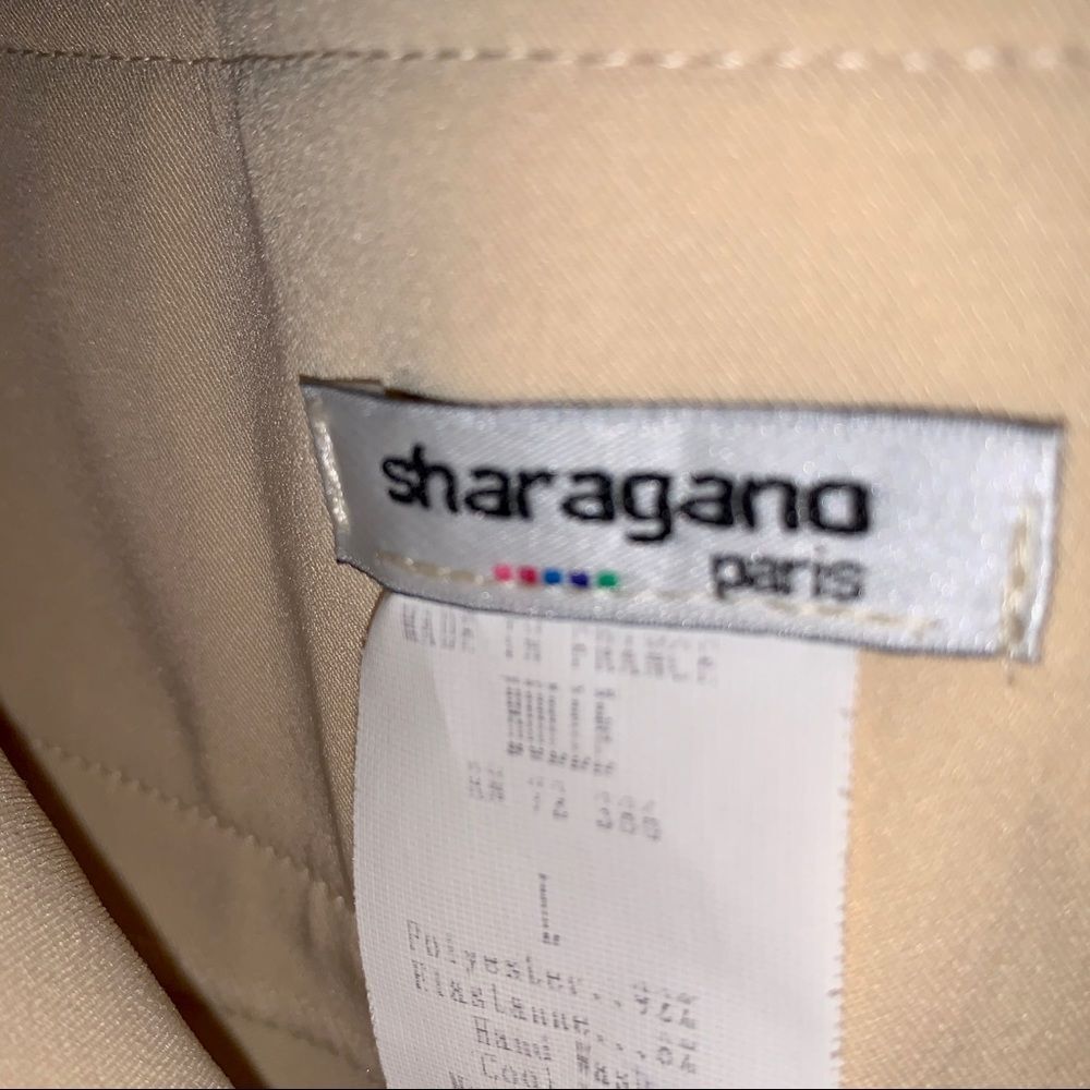 Sharagano Paris cream beige pants - Picture 6 of 7